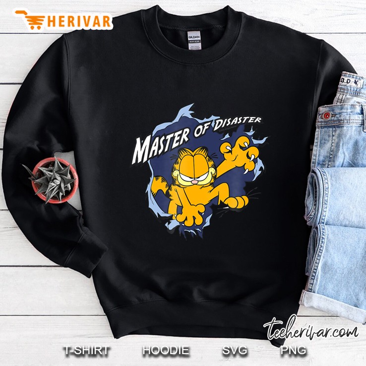 Garfield Master Of Disaster Sweatshirt