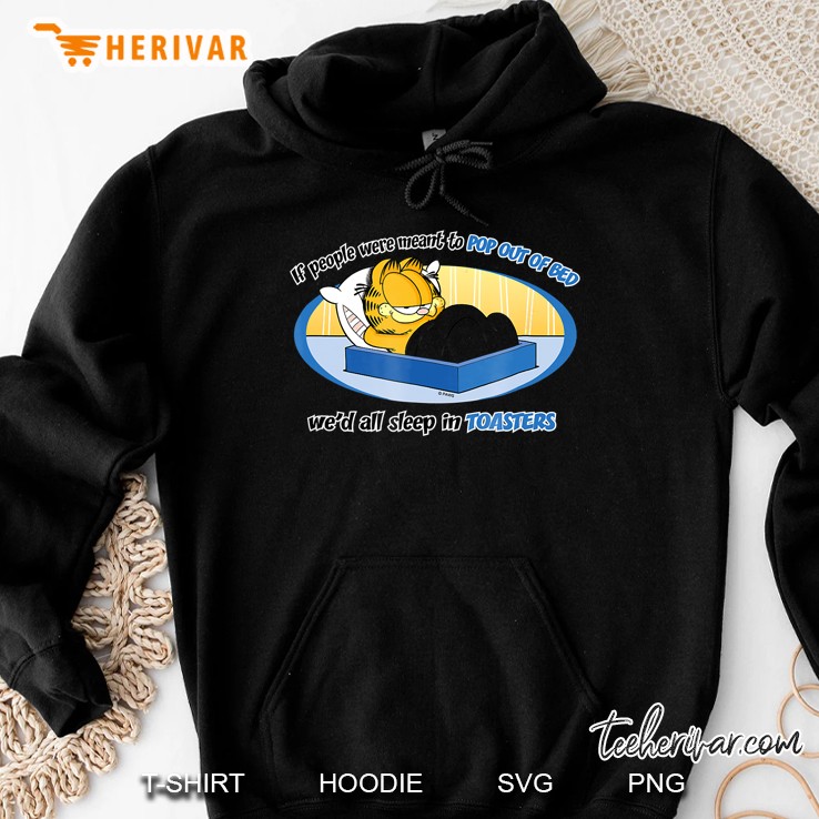 Garfield Pop Out Of Bed Hoodie