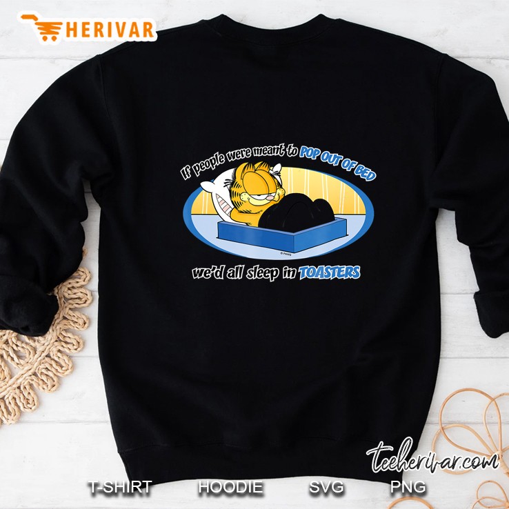Garfield Pop Out Of Bed Sweatshirt