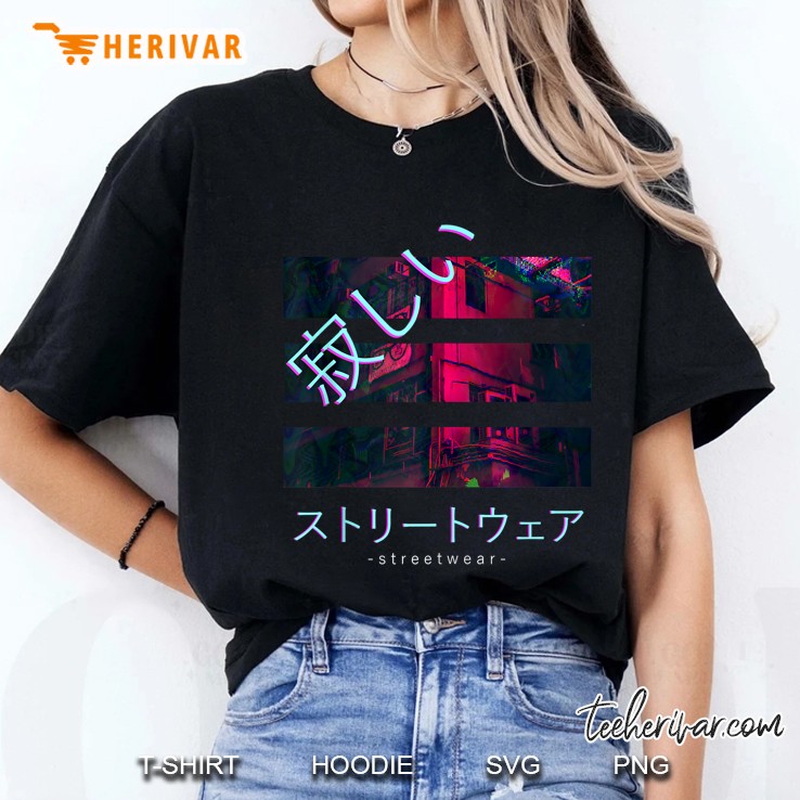 Japan Tokyo Lonely Streetwear Vaporwave Aesthetic Otaku Tank Top Ladies Tee