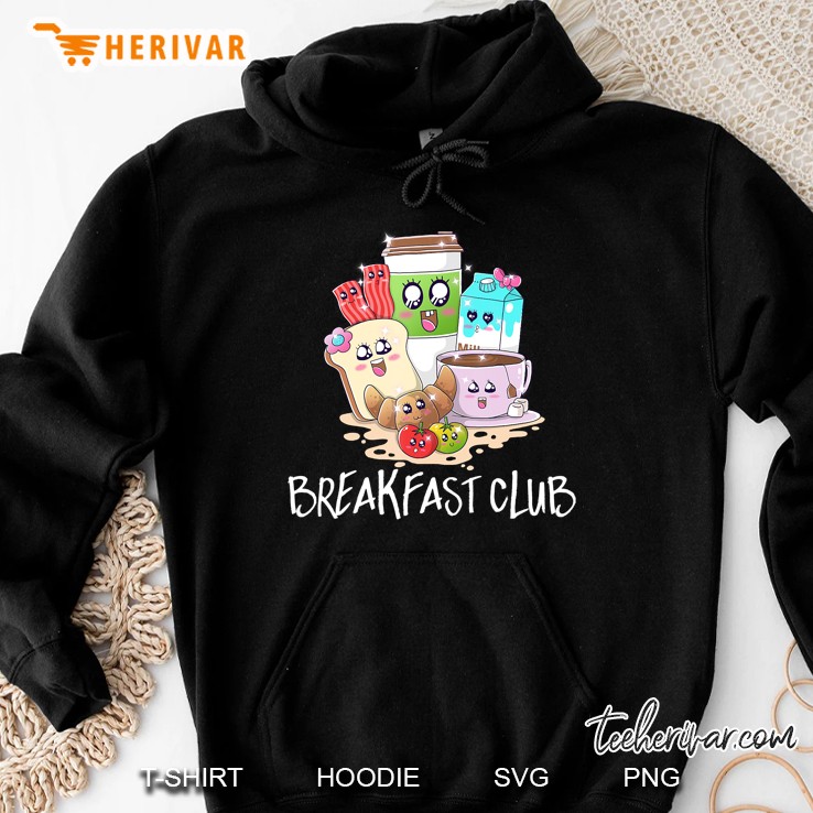 Japanese Kawaii Breakfast Club Cute Anime Gif Hoodie