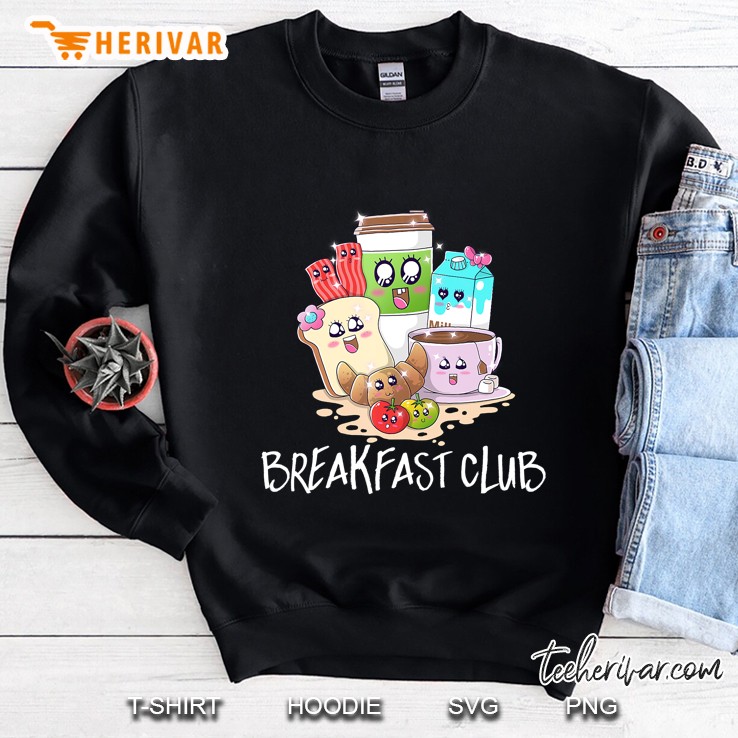 Japanese Kawaii Breakfast Club Cute Anime Gif Sweatshirt