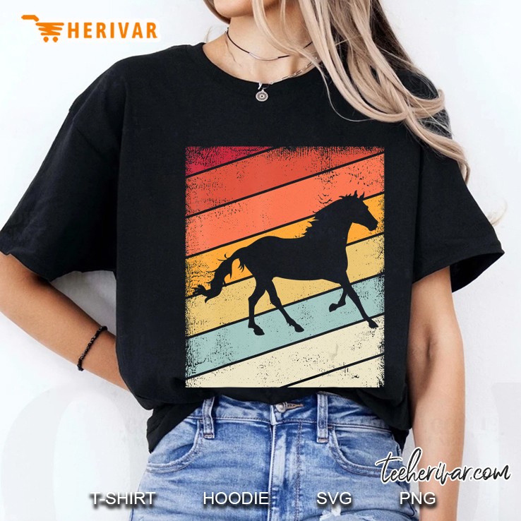 Retro Horse Gifts For Men, Women Ladies Tee