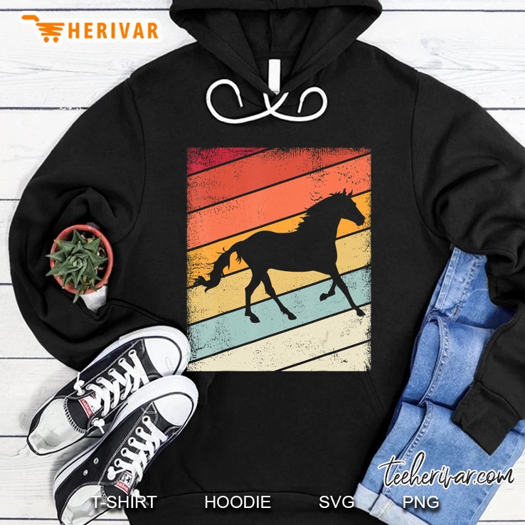 Retro Horse Gifts For Men, Women Hoodie
