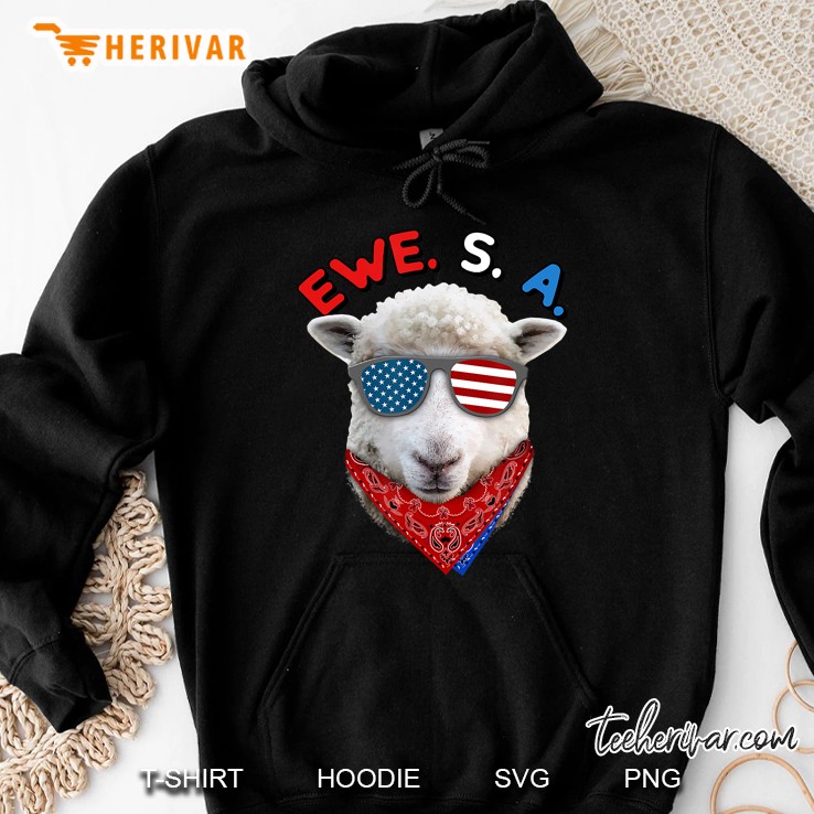 Sheep Ewe S A Funny Patriotic Usa Flag Sunglasses Mugs