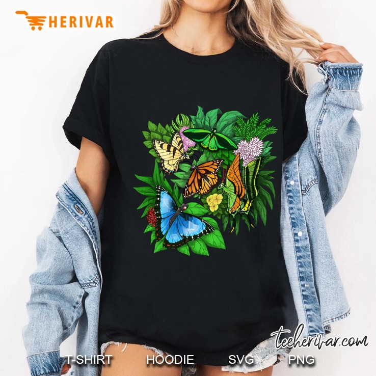 Butterflies Ladies Tee