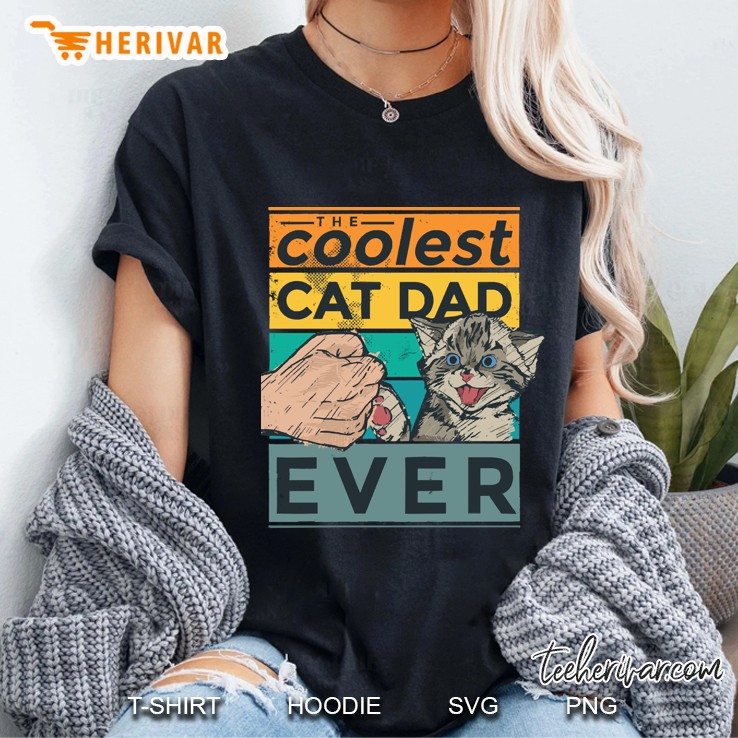 Coolest Cat Dad Hoodie