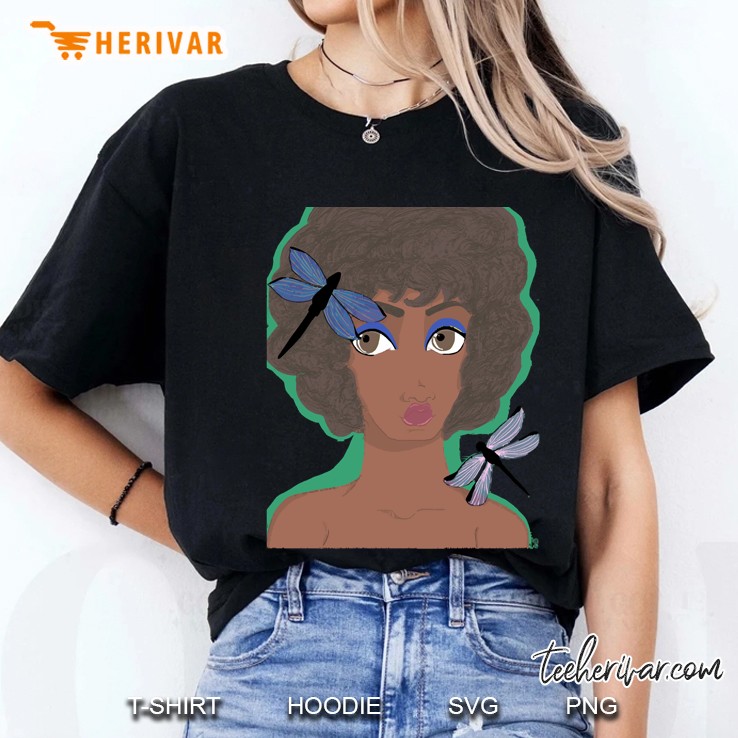 Girl With The Dragonflies Ladies Tee