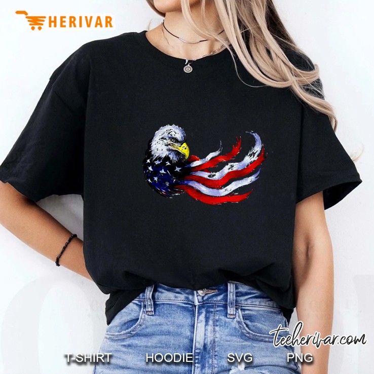 Patriotic Eagle Ladies Tee