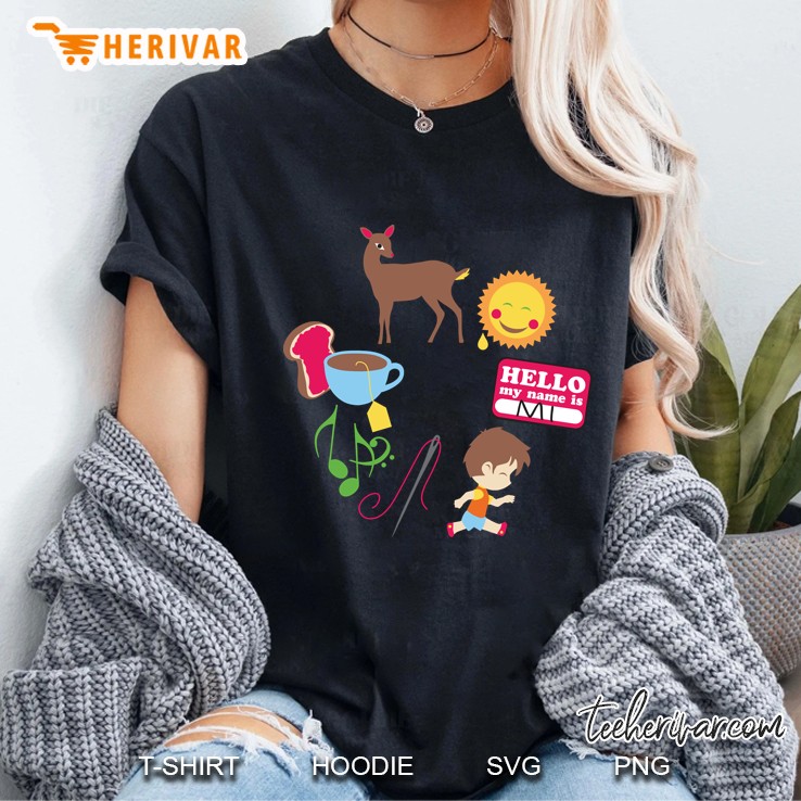 Do Re Mi Slim Fit Ladies Tee