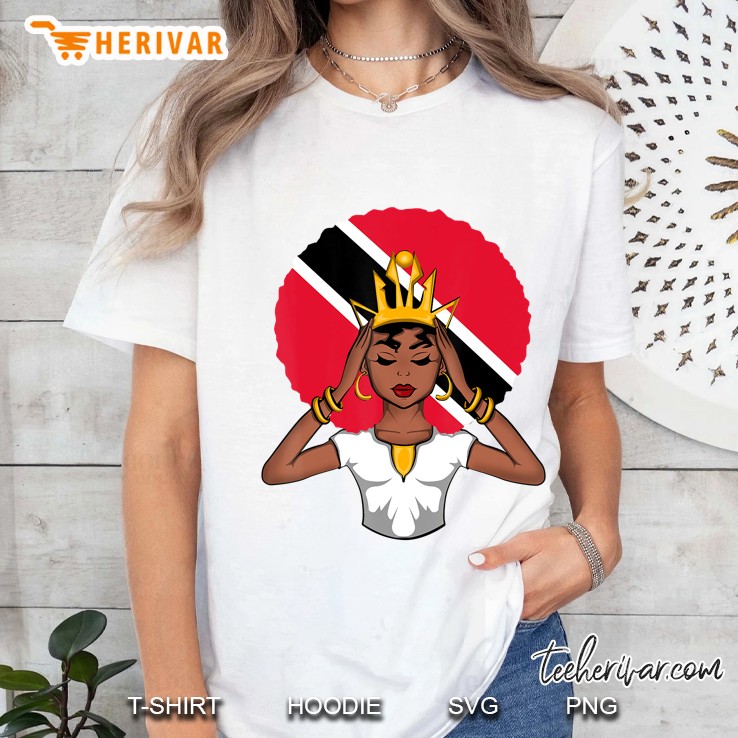 Melanin Trini Queen Hoodie