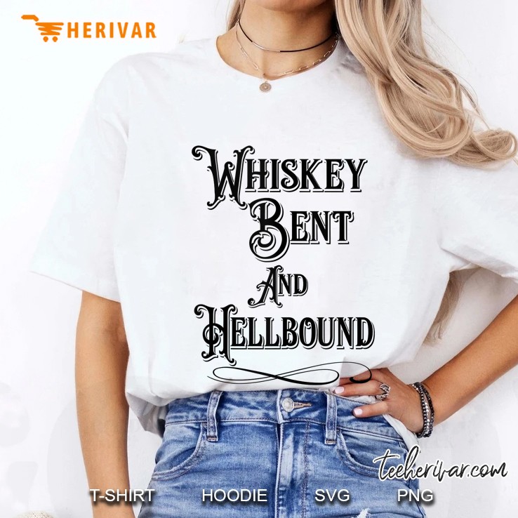 Vintage Whiskey Bent And Hellbound Tank Top Hoodie