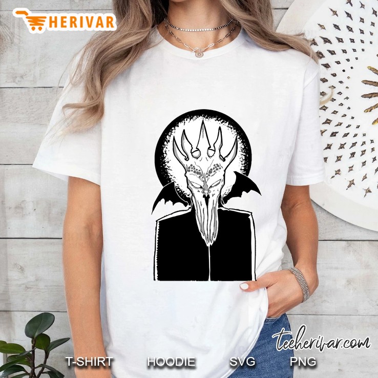 Demon Priest (Sticker, Pin, Magnet) Sticker Ladies Tee