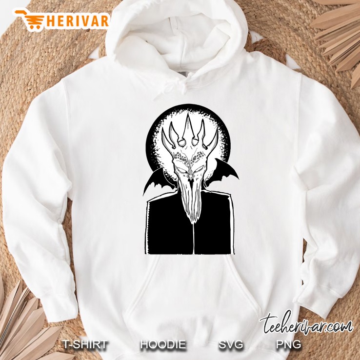 Demon Priest (Sticker, Pin, Magnet) Sticker Hoodie