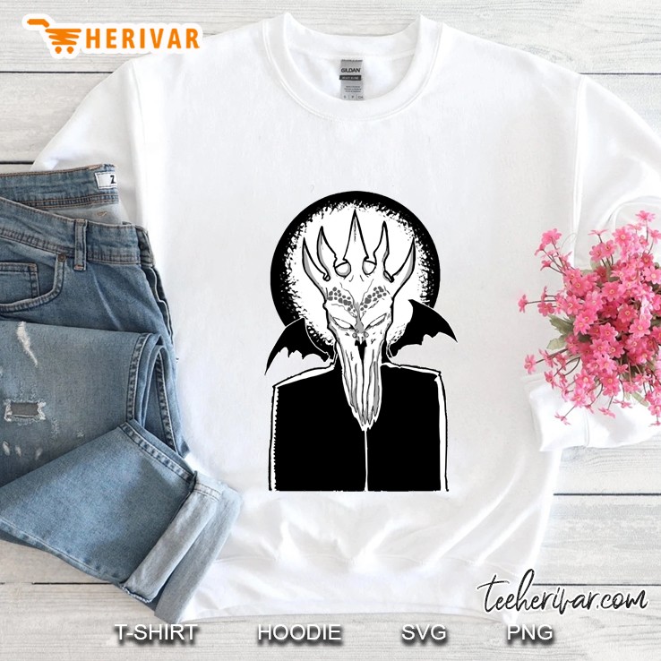 Demon Priest (Sticker, Pin, Magnet) Sticker Sweatshirt