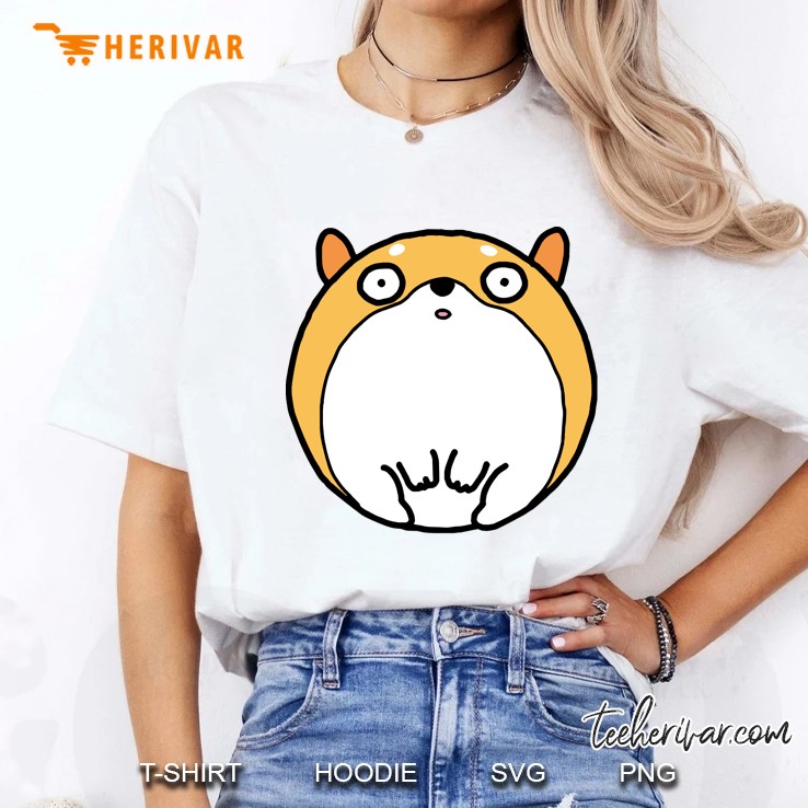 Shiba Inu Surprise Ladies Tee