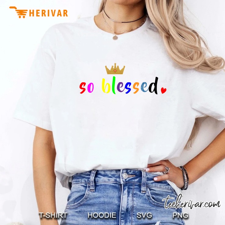So Blessed Unisex S Positive Ladies Tee