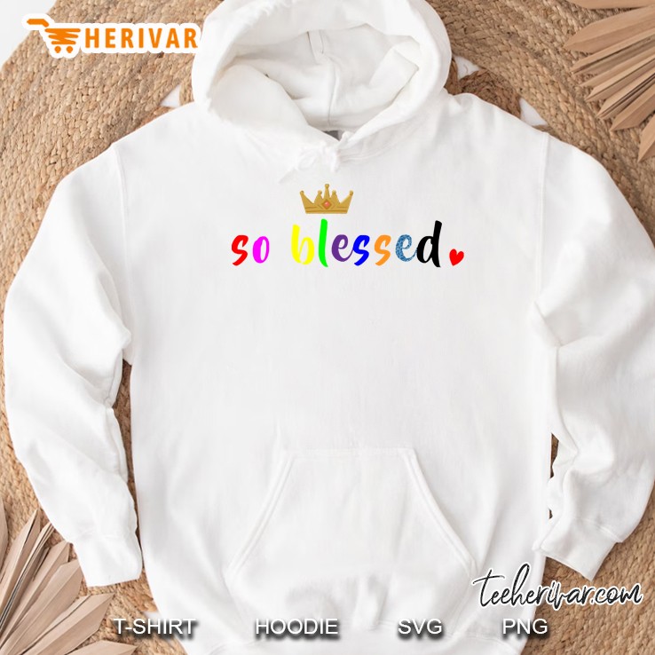 So Blessed Unisex S Positive Hoodie