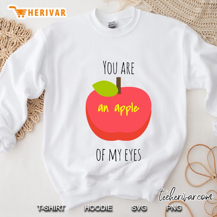 You Are An Apple Of My Eyes Couple Tee Mugs