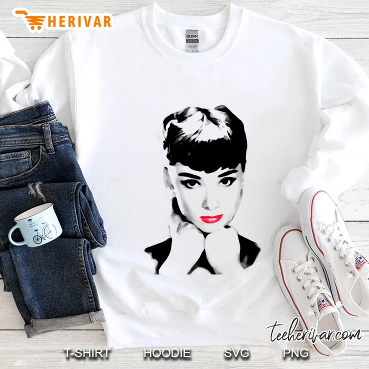 Audrey Hepburn Fitted Sweatshirt