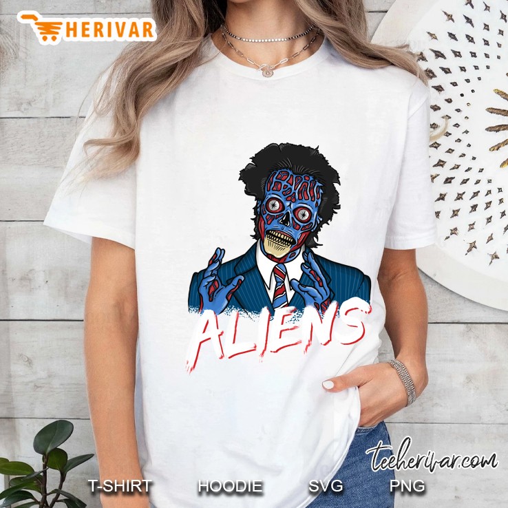 Because Aliens Ladies Tee