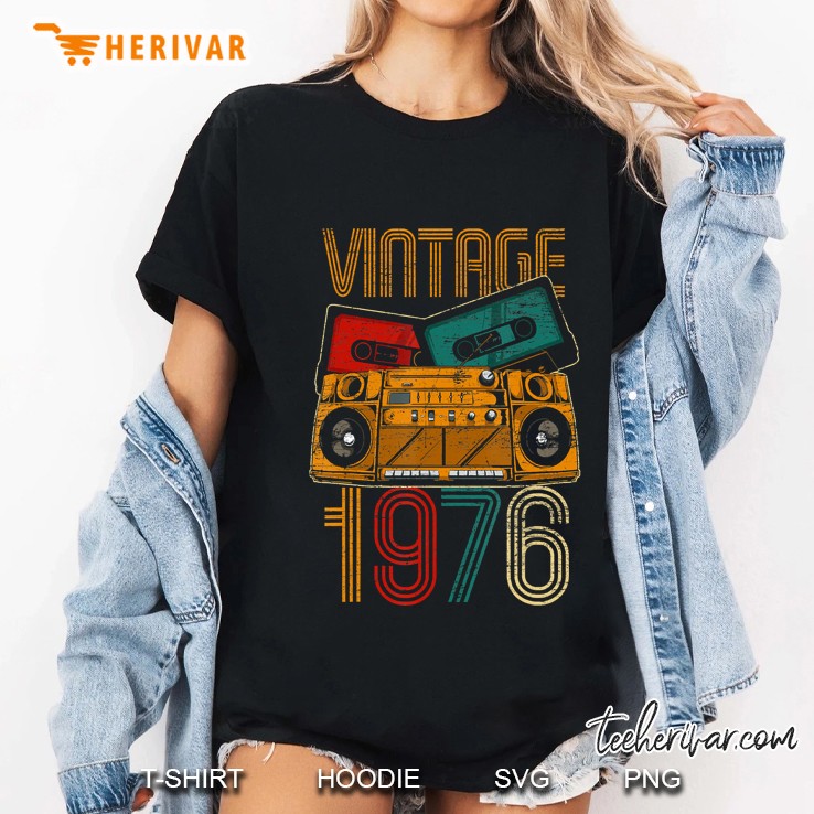 Vintage 1976 Cassette Hoodie