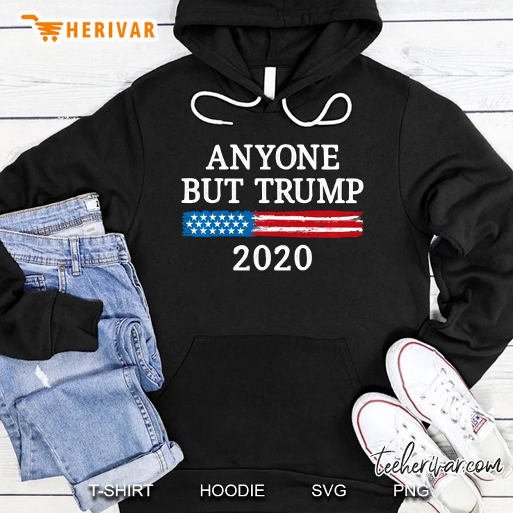 Anyone But Trump 2020 Black Version Hoodie
