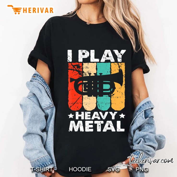 I Play Heavy Metal Tuba Version2 Hoodie