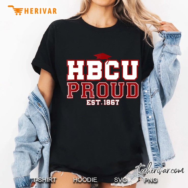 Hbcu Grad Alumni Proud Crimson Hoodie