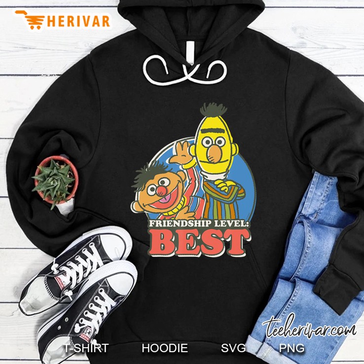 Sesame Street Bert & Ernie Friendship Level Best Hoodie