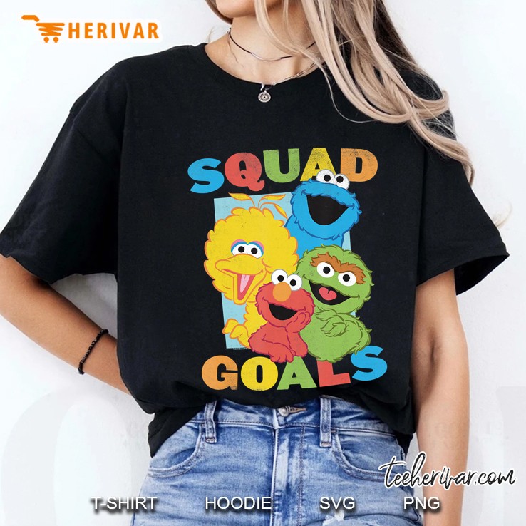 Sesame Street Squad Goals Ladies Tee