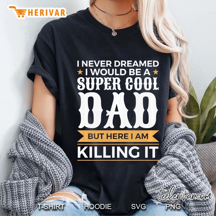 Super Cool Dad Father Pullover Hoodie