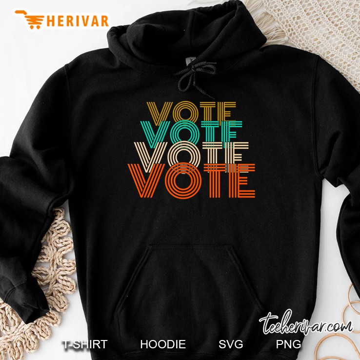 Vintage Midterm Elections Vote Men Women Mid Term Hoodie