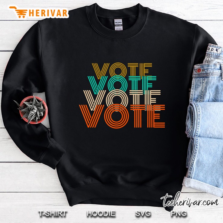 Vintage Midterm Elections Vote Men Women Mid Term Sweatshirt