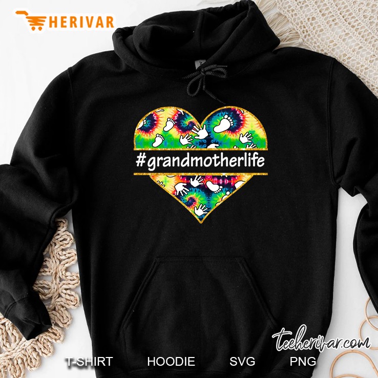 Hippe Heart Grandmother Life Hoodie