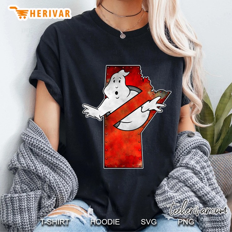 Manitoba Ghostbustersafterlife Logo Ladies Tee