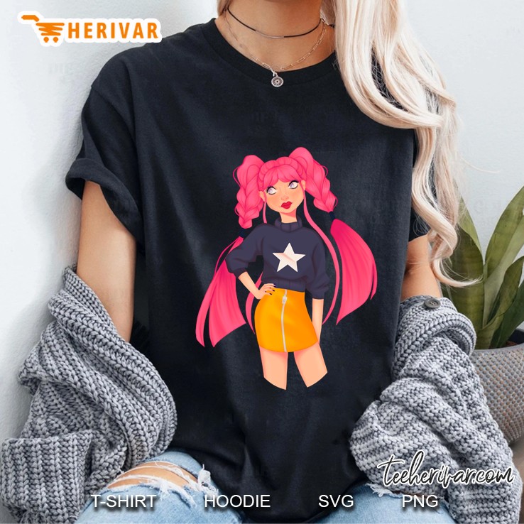 Pink Girl Ladies Tee