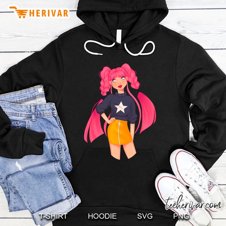 Pink Girl Hoodie