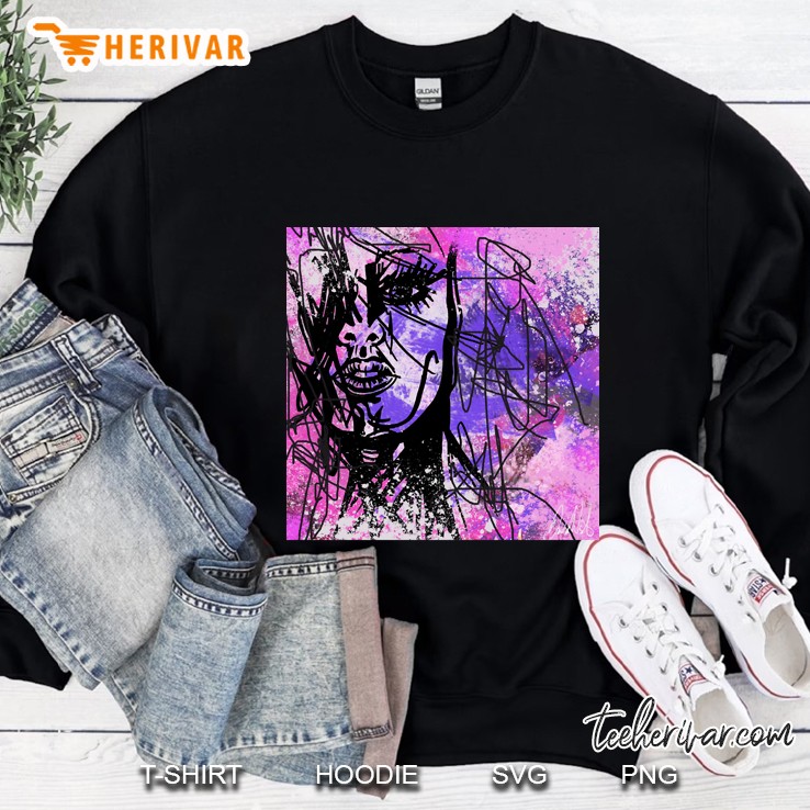 Scribble Face Posters And Art Prints Mugs