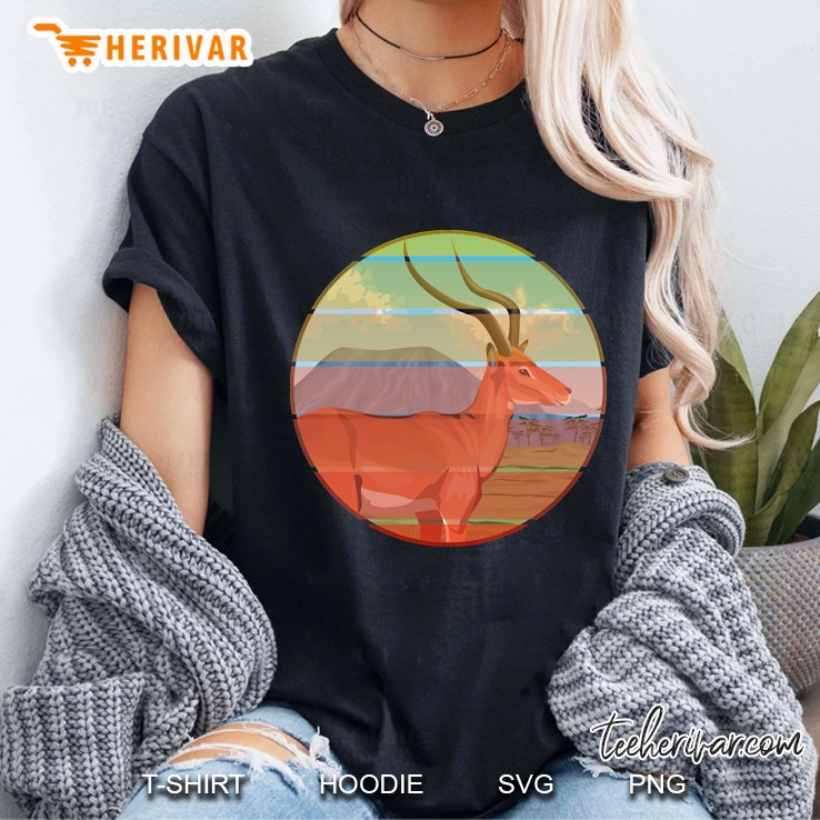 Vintage African Antelope Ladies Tee