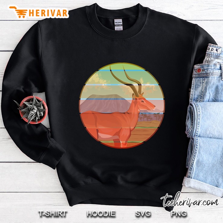 Vintage African Antelope Sweatshirt