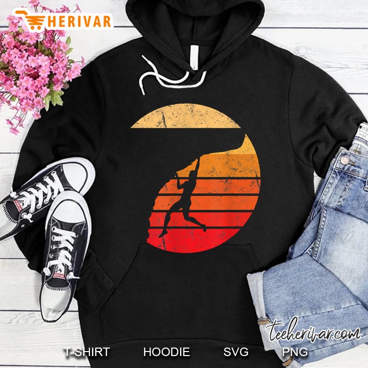 Vintage Rock Climbing Hoodie