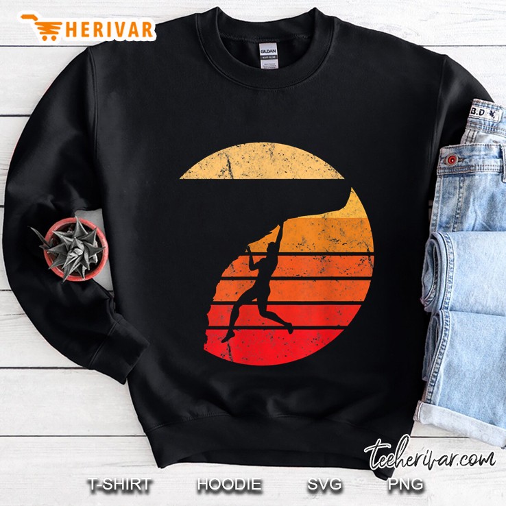 Vintage Rock Climbing Sweatshirt