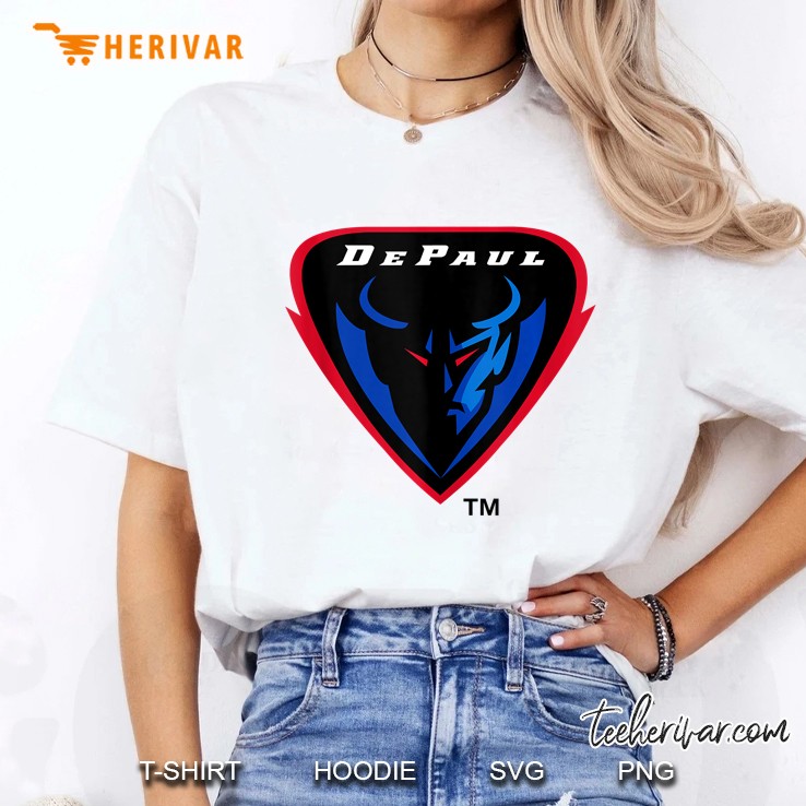 Depaul University Blue Demons Ncaa Ppdpu03 Tank Top Ladies Tee