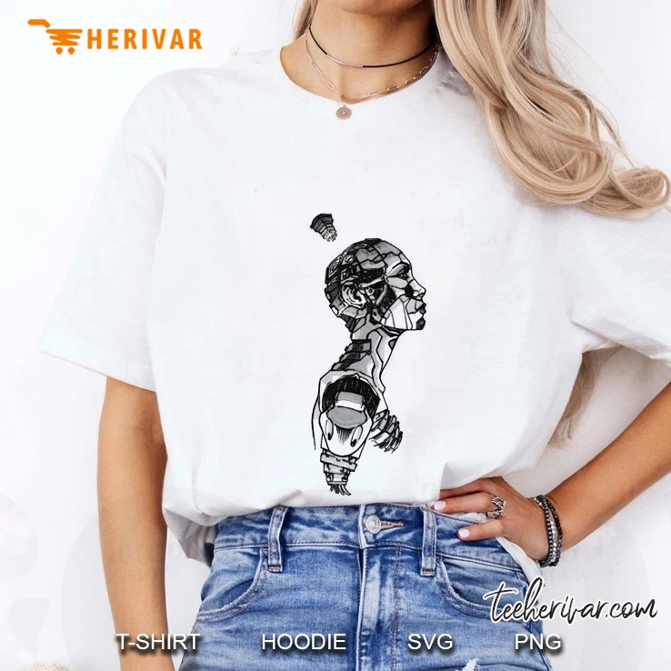 Robot Girl Ladies Tee