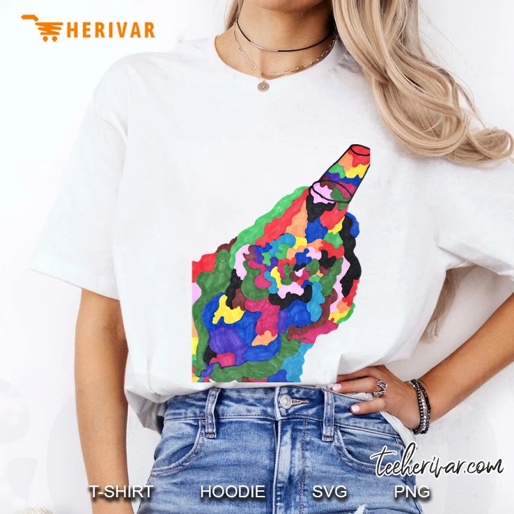 Vibrant Spill Ladies Tee