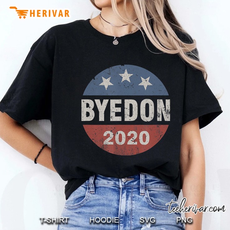 Bye Don 2020 Byedon Button Funny Joe Biden Anti-Trump Hoodie