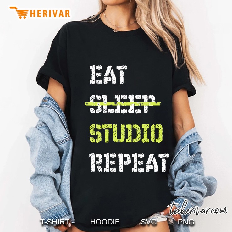Eat Sleep Studio Repeat Architecture Tshirt Ladies Tee