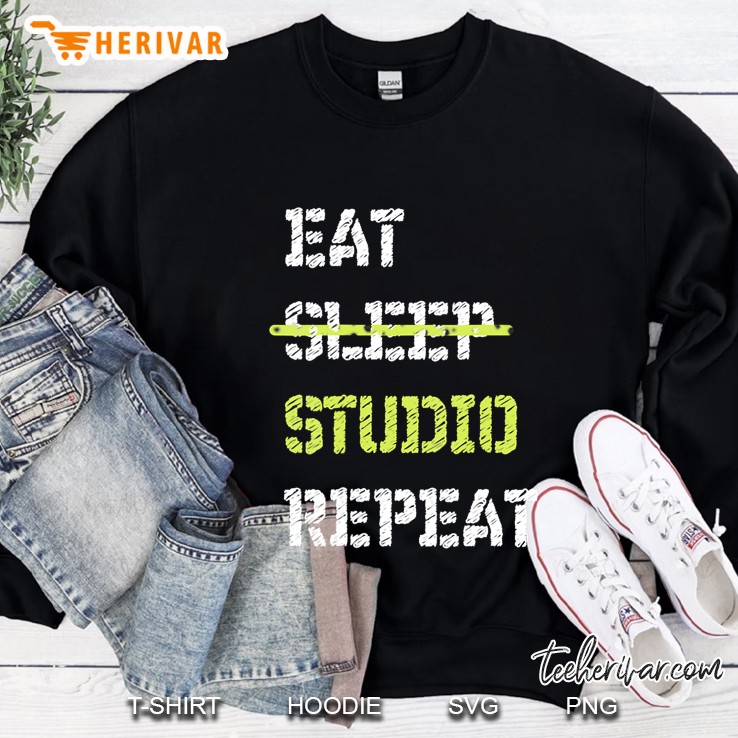 Eat Sleep Studio Repeat Architecture Tshirt Sweatshirt