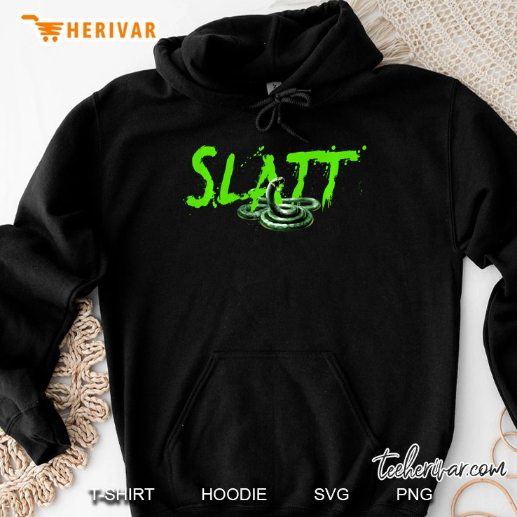 Slatt With Snake Slime Love All The Time Pullover Hoodie